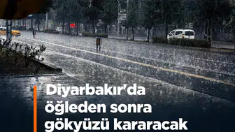 Diyarbakır'da 21 Ekim Çarşamba hava durumu: Öğleden sonra hava kararacak