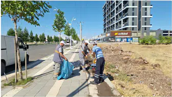 Diyarbakır'da hastane çevresinde hummalı çalışma: Tertemiz yapıldı
