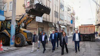 Diyarbakır'da Eşbaşkanlar denetimde: 3 caddede çalışmalar tam gaz sürüyor