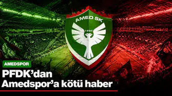 PFDK'dan Amedspor'a kötü haber: Gençlerbirliği maçına ağır fatura çıktı