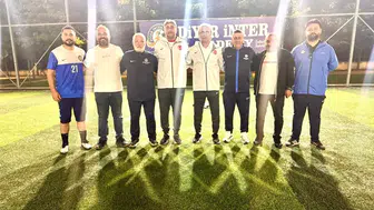 Milli takım heyeti Diyarbakır'da: Diyar İnter'e sürpriz ziyaret