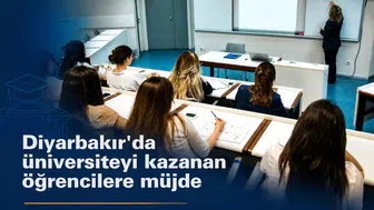 Diyarbakır'da üniversiteyi kazanan öğrencilere müjde: 25 bin TL'lik destek kapısı açıldı
