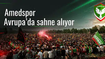 Amedspor Avrupa'da sahne alıyor: 14 sanatçıyla ve futbolcularla buluşma fırsatı