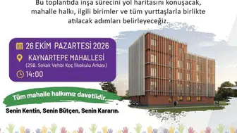 Diyarbakır'da mahallelinin oylarıyla belirlenen projede inşa aşamasına gelindi