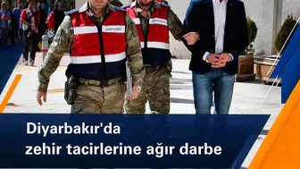 Diyarbakır'da zehir tacirlerine ağır darbe: 2 ton 200 kilo esrar ele geçirildi