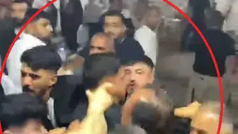 Diyarbakır'ın Bismil ilçesindeki düğünde silah gerginliği Polise mukavemetten tutuklama