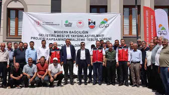 Dicle'de tarım teknolojisi devri 140 çiftçiye 12 milyon liralık ekipman desteği verildi