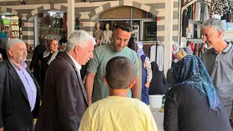 Çermik'te pazar ziyareti mesaisi Belediye Başkanı Karamehmetoğlu esnafın sorunlarını dinledi
