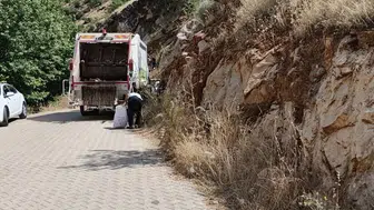 Sinek Çayı çevresinde temizlik operasyonu Çermik Belediyesi çöpleri topladı