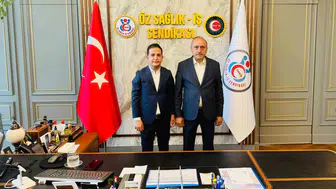 Diyarbakır sendika temsilcilerinden Ankara temasları Aküzüm ve Sert işçi haklarını görüştü