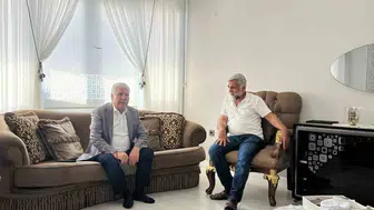 Çermik'te kutsal topraklardan dönüş sevinci Hacılar hanelerinde ziyaret edildi
