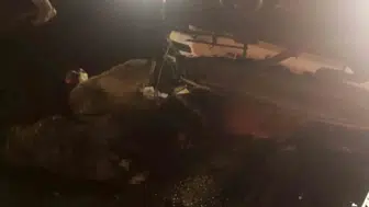 Diyarbakır Çınar hattında acı kaza Otomobil sürüye çarptı, 15 küçükbaş hayvan telef oldu