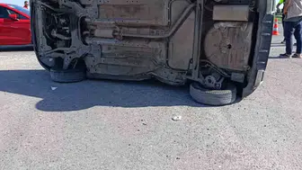 Diyarbakır Çınar hattında trafik kazası Başaklı Mahallesi'nde 3 kişi yaralandı