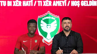 Amedspor'un savunma hattına Fransa'dan genç takviye Amadou Cisse ile 3 yıllık imza