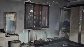 Diclekent'teki bir apartmanda korku dolu anlar Yangında mahsur kalan kadınlar kurtarıldı