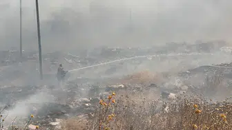 Diyarbakır Yenişehir'de korkutan anız yangını 400 dönümlük arazi küle döndü