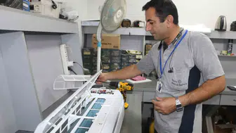 Diyarbakır'da sıcak havalarda klima kullanımına dikkat Yangın riskine karşı bakım uyarısı