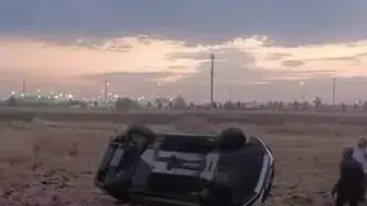 Kayapınar'da otomobil tarlaya devrildi Talaytepe'de kazada 1 kişi yaralandı