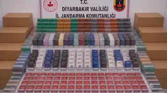 Diyarbakır jandarmasından kaçakçılara büyük darbe Tonlarca ürün ele geçirildi