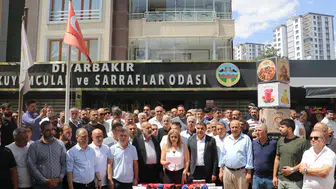 Diyarbakır'da kuyumcu camiasından silahlı saldırıya karşı bir günlük kepenk kapatma