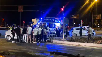 Diyarbakır-Mardin yolunda akşam saatlerinde trafik kazası 7 kişi yaralı olarak hastanede
