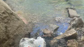 Çermik Sinek Çayı'nda duyarsızlık örneği Doğaya bırakılan çöpler halkı isyan ettirdi