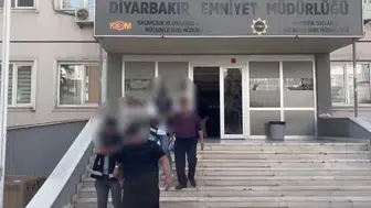 Diyarbakır'da emniyetin tefecilik ve yağma operasyonunda 2 şüpheli tutuklandı