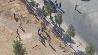 Ergani'de arazi anlaşmazlığı jandarma kapısına taştı Taşlı sopalı kavgada 2 kişi yaralandı