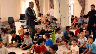 Dicleli öğrenciler yaz döneminde Diyanet Gençlik Merkezi'nde sinemada buluştu
