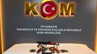 Diyarbakır Emniyeti'nden silah kaçakçılarına ağır darbe 2 kişi cezaevine gönderildi