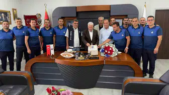 Çermik'te Zabıta Haftası coşkusu: Başkan Karamehmetoğlu personeliyle bir araya geldi