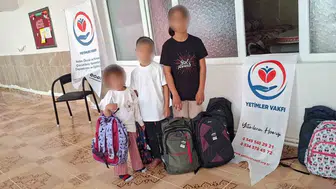 Diyarbakır Çermik'te 43 yetim öğrenciye eğitim desteği: Kırtasiye malzemeleri dağıtıldı