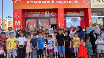 MHP Diyarbakır İl Başkanlığı'ndan öğrencilere eğitim desteği: Yüzlerce aileye ulaşıldı