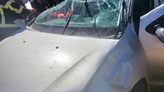 Diyarbakır Çınar'da korkutan kaza: Kontrolden çıkan otomobil takla attı: 3 yaralı