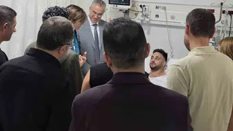 Diyarbakır'da yaralanan Trabzonspor taraftarından kardeşlik mesajı: Burada hoşgörüyü gördüm