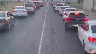 Diyarbakır'da siren sesine duyarlılık: Sürücüler itfaiyeye tek şeritten yol açtı