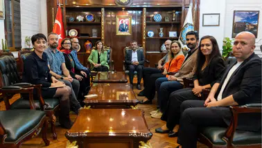 Diyarbakır'a gelen Rennes heyetinden önemli ziyaret: Katı atıkta ortak proje mesaisi