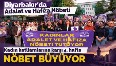 Diyarbakır'da kadın katliamlarına karşı tepkide 4. hafta: Adalet ve hafıza nöbeti büyüyor