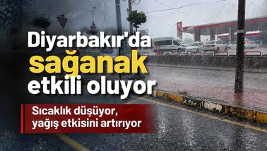 Sıcaklık 6 derece düşüyor, yağış kuvvetleniyor: İşte Diyarbakır'da 28 Ekim hava durumu