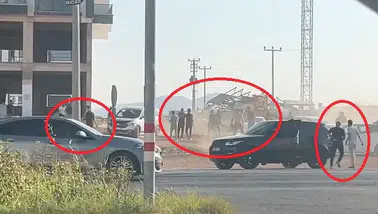 Ergani Dicle Mahallesi'nde taraflar birbirine girdi Taşlı sopalı kavgada 2 yaralı