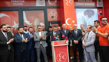 MHP Diyarbakır'da 4 yıl sonra yeni dönem Özcoşkun il başkanlığını devraldı