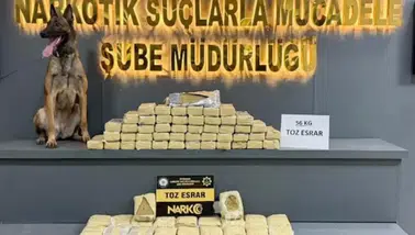 Diyarbakır Bağlar'da narkotik operasyonu: 56 kilo toz esrar ele geçirildi