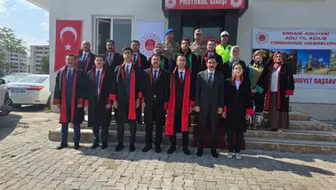 Ergani'de adli yıl mesaisi başladı: 2026-2027 dönemi törenle açıldı