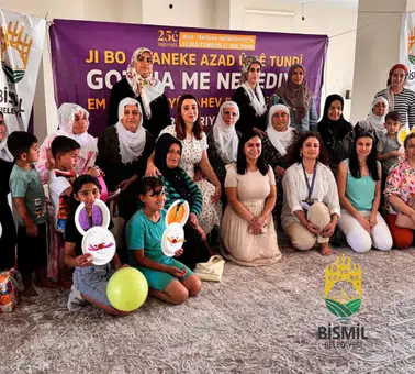 Bismil'de kadınlar seslerini duyurdu: Taleplerini Eşbaşkan Ekin'e ilettiler