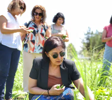 Diyarbakır'da kültürel mirası koruyacak doğal tohumlar ürünlerini verdi