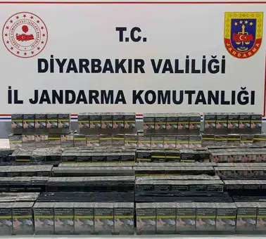 Diyarbakır'da jandarma kaçakçılık ağını çökertti 37 şüpheli hakkında işlem yapıldı