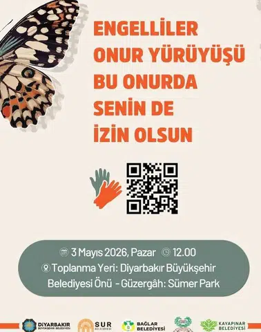 Diyarbakır’da Engelliler Onur Yürüyüşü'nün tarihi ve saati belli oldu