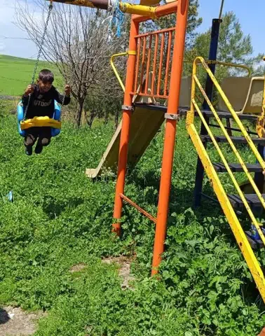 Diyarbakır Bismil'de çocuk parklarına bakım seferberliği