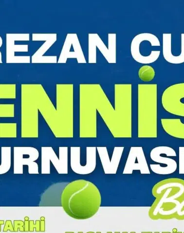 Diyarbakır'da kortlar şenlenecek: Rezan Cup tenis turnuvası başlıyor