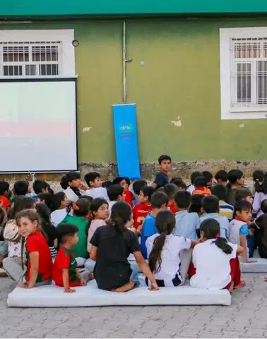 Yenişehir'de çocuklara yaz hediyesi: Spor, oyun ve sinema bir arada